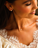 Gouden ketting met steentje
