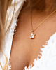 Gouden bruids ketting met hanger