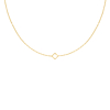 Little clover ketting goudkleurig