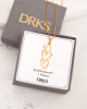 Sieradendoosje met gouden ketting