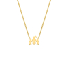 Ketting moeder en twee kinderen goudkleurig