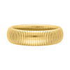 Stretch bangle classic big goudkleurig