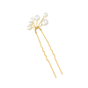 Lovely pearls haarpin goudkleurig