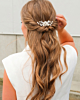 Haarkam bruid shiny parels