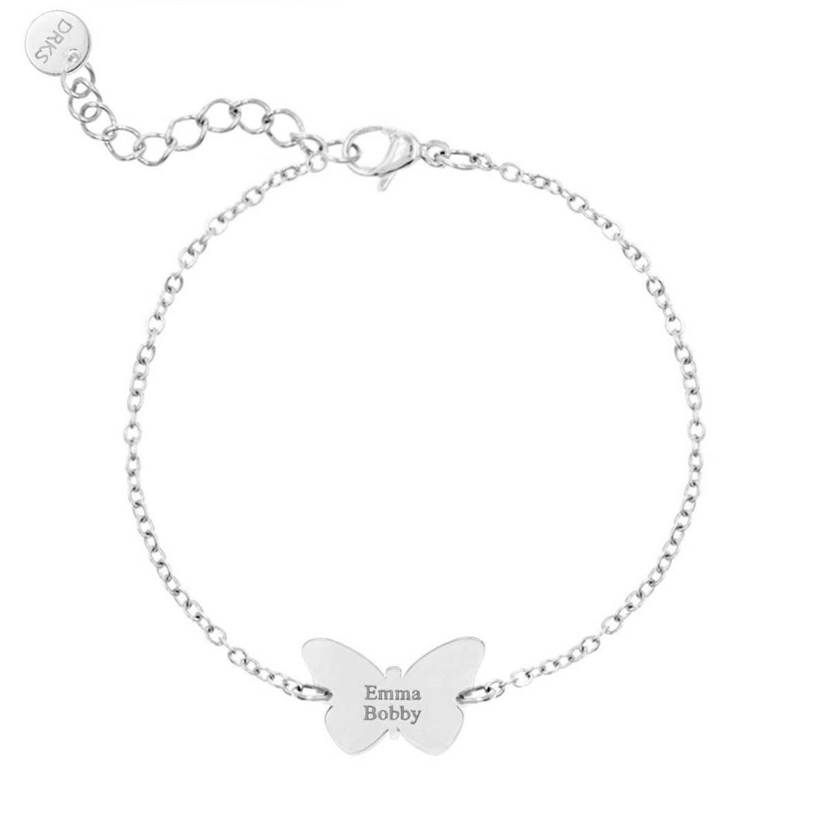 Vlinder Armband Met Gravering