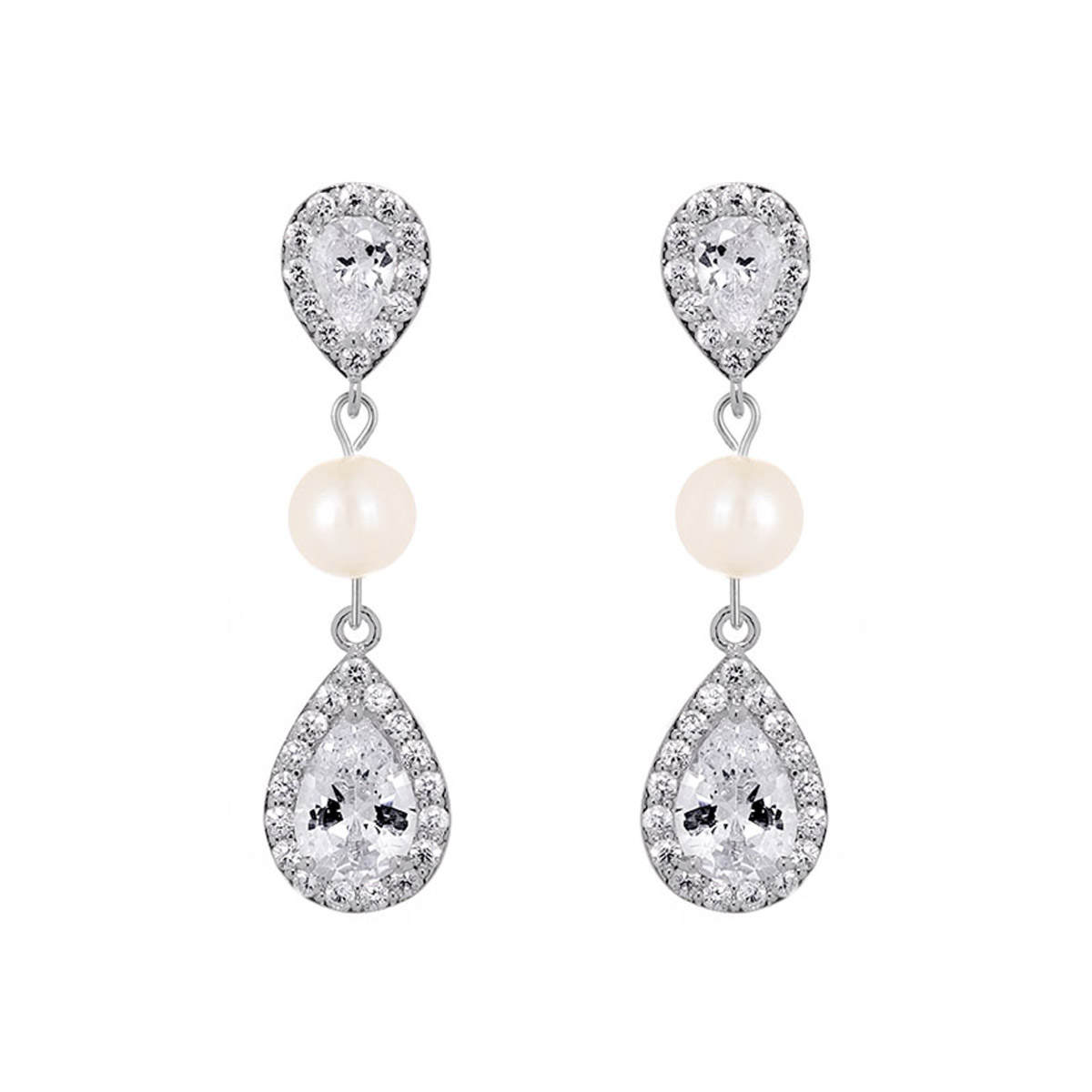Daily Luxury Pearl Earrings I