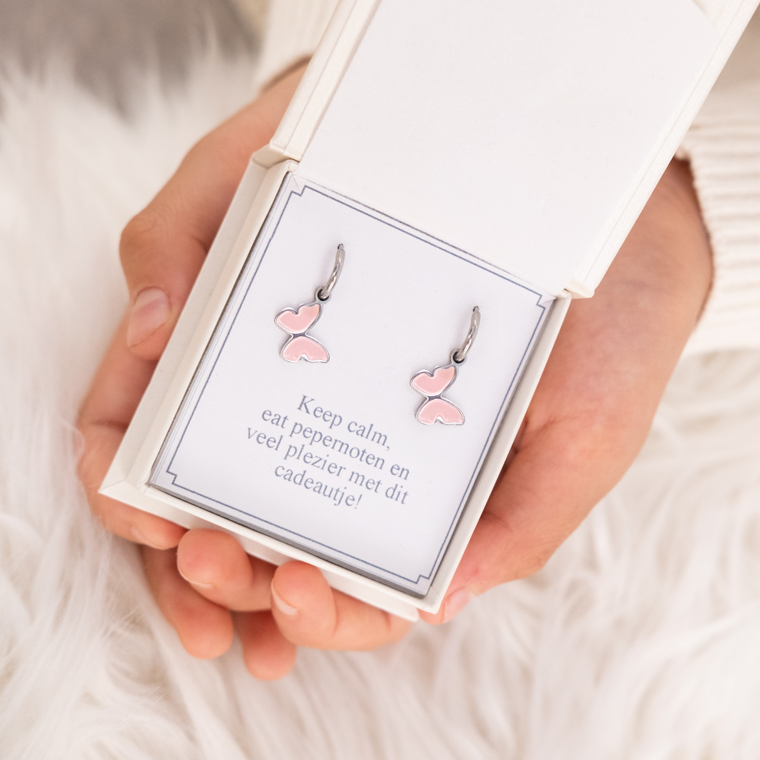 Kinder sieraden met vlinder