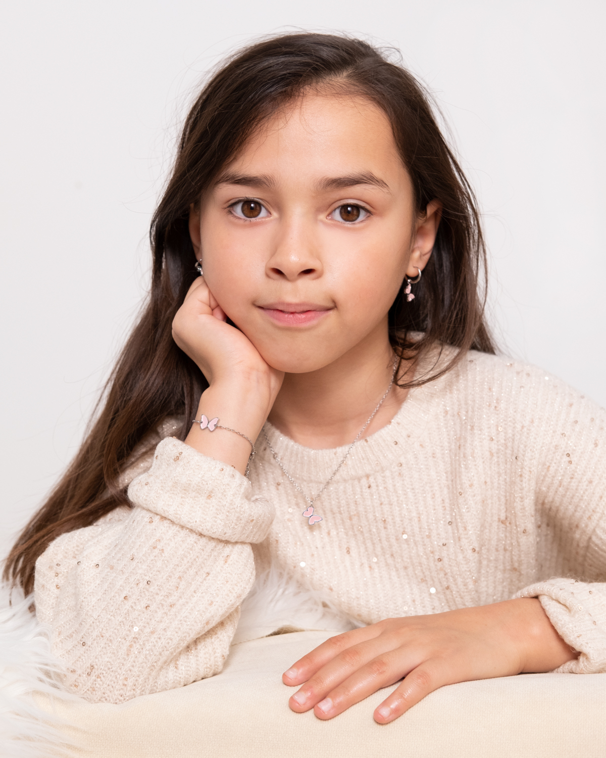 Oorbellen voor kids in het zilver