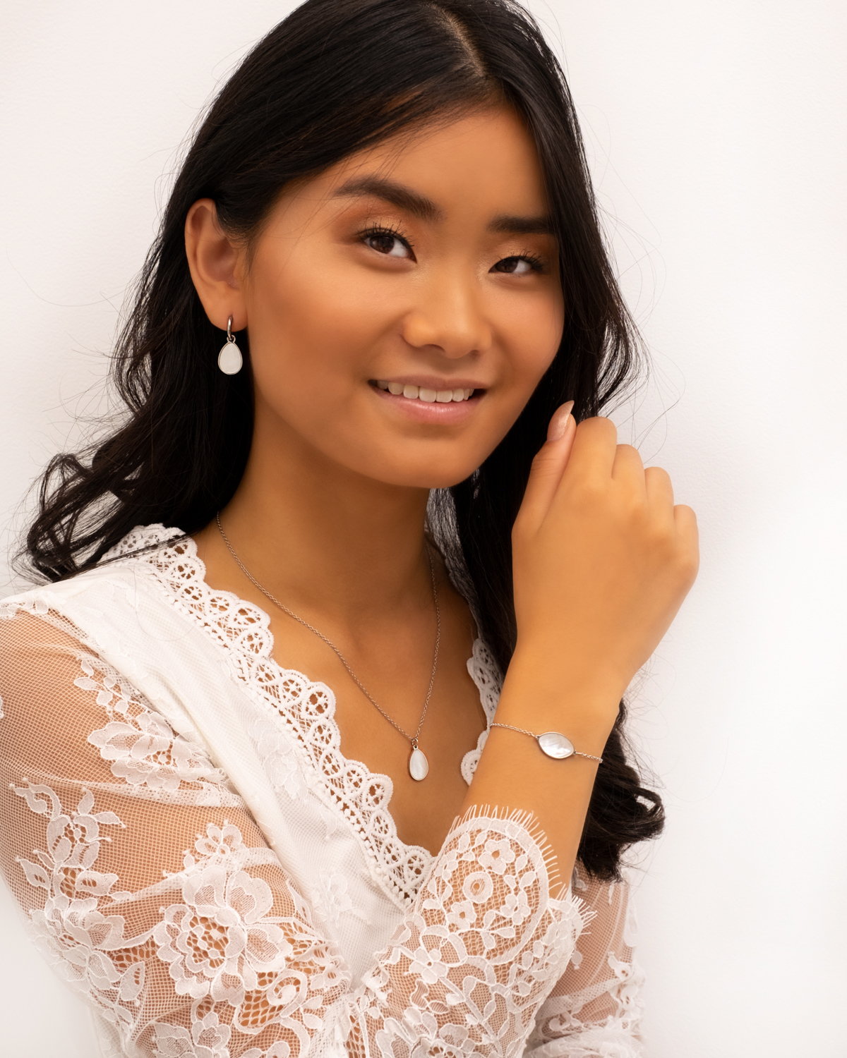 Ketting parelmoer
