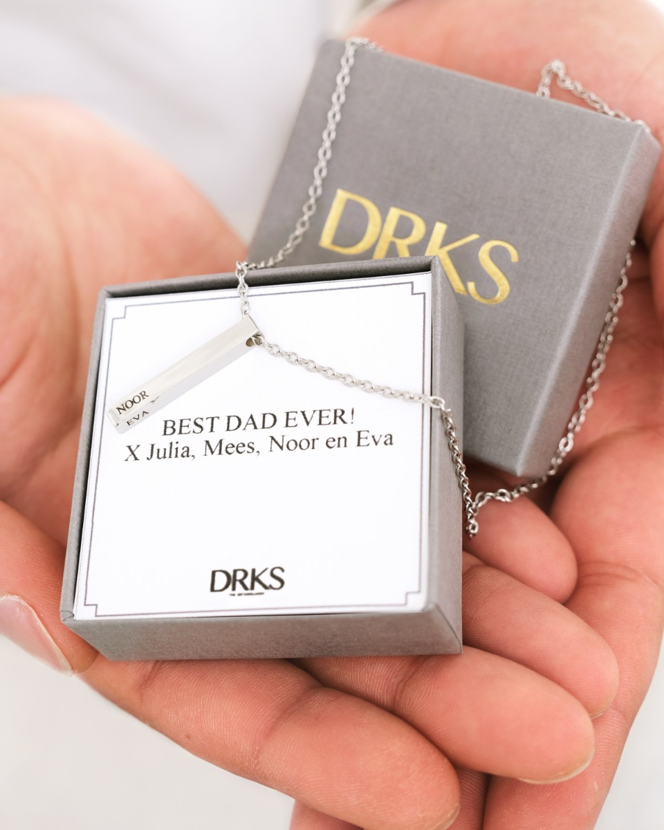 Heren ketting als cadeau voor vader