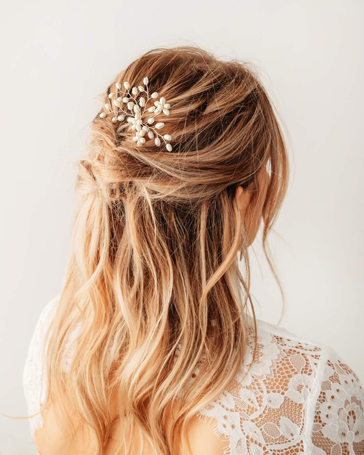 Pretty pearls haarpin