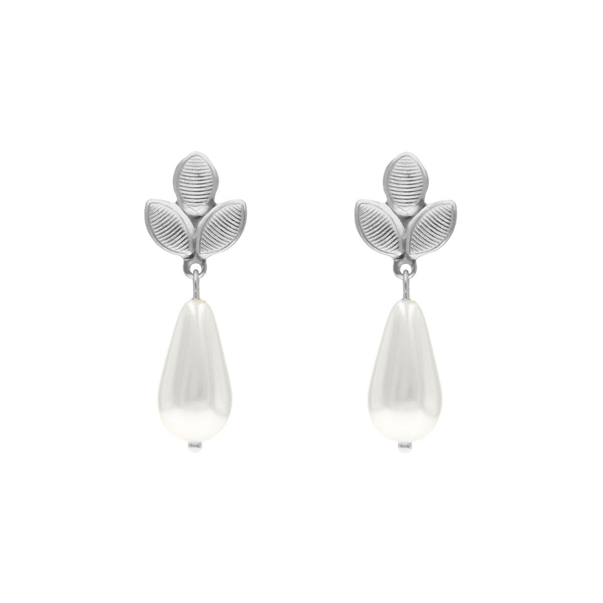 Bohemian Grote Parel Oorbellen