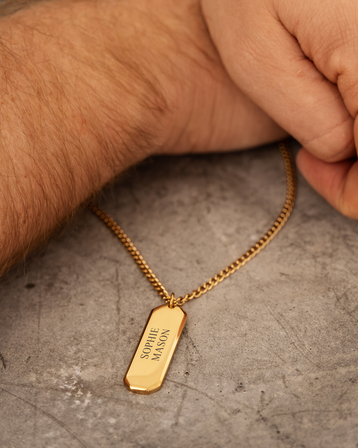 Mens Tie Chain Clip Enkele Loop Tie Chain Mode Stropdas