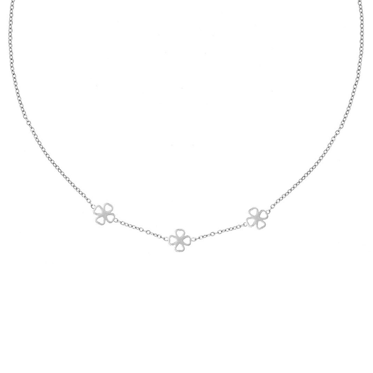 Sieradenset dames halsketting goud zilver - ketting dames armketting van koper, 18K vergulde sieradenset meisjes vrouwen met zirkoon klaver, waterdicht modesieraad bruidssieraden voor bruiloft