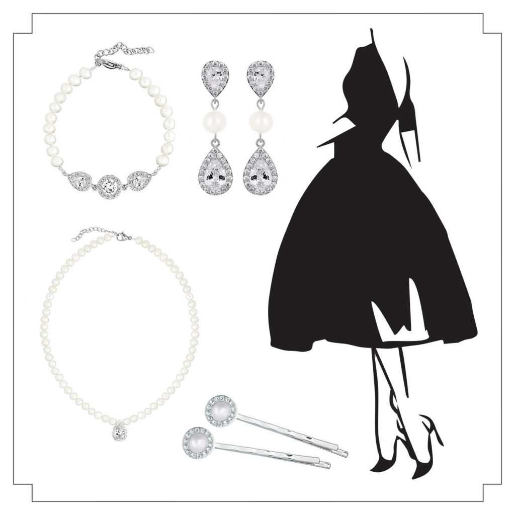 Parel armband, parel ketting