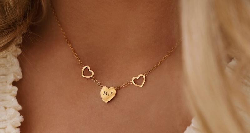 Gepersonaliseerde ketting met namen Gepersonaliseerde ketting met namen