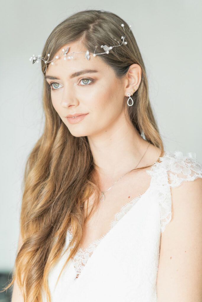 sieraden set voor de bruid minimalistisch