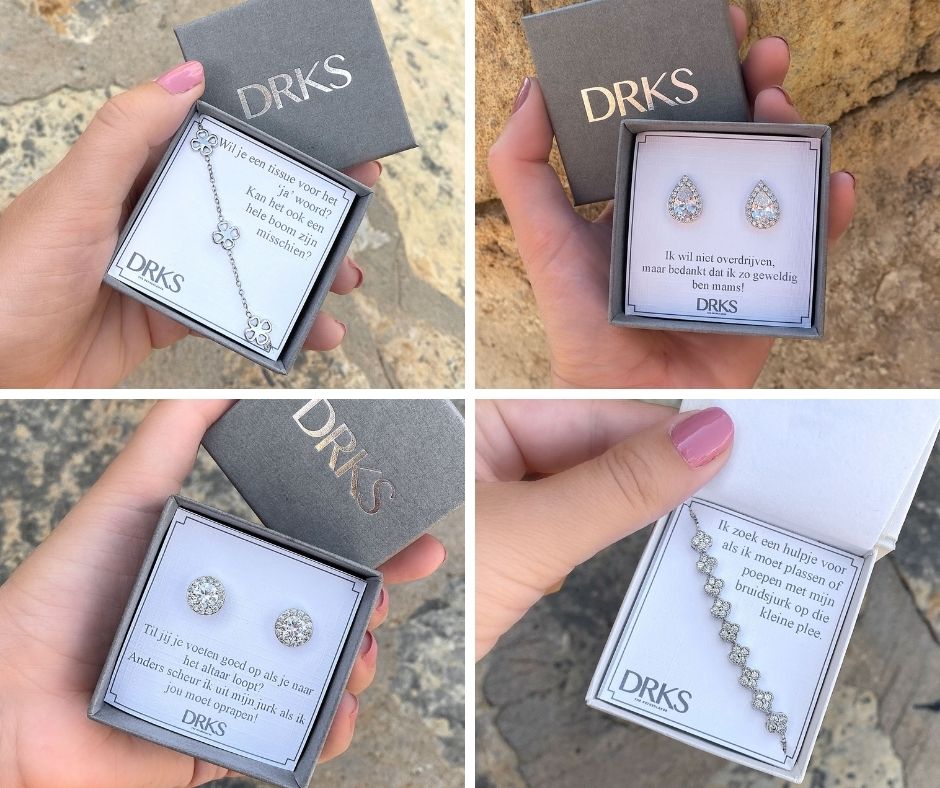 grappige persoonlijke teksten met sieraden