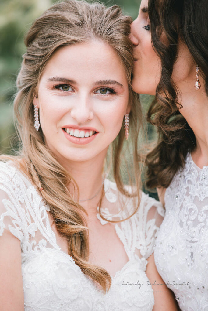 rose gouden sieraden bruid