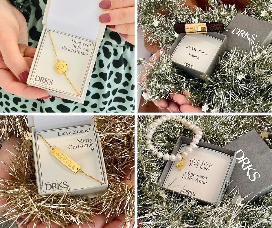 kerst cadeaus met persoonlijke tekst