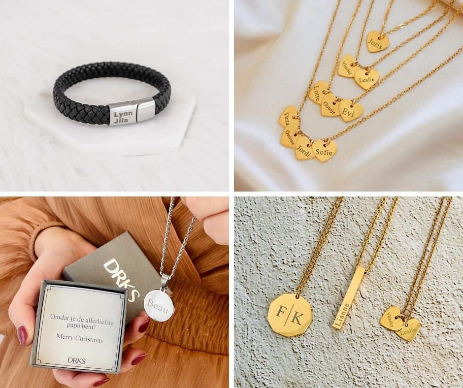 graveerbare sieraden als kerst cadeau geven