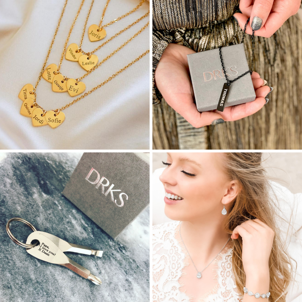 Mooie sieraden van DRKS om te kopen