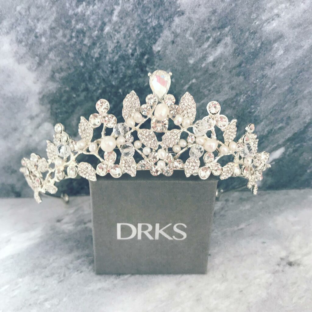 zilveren kroon en drks doosje