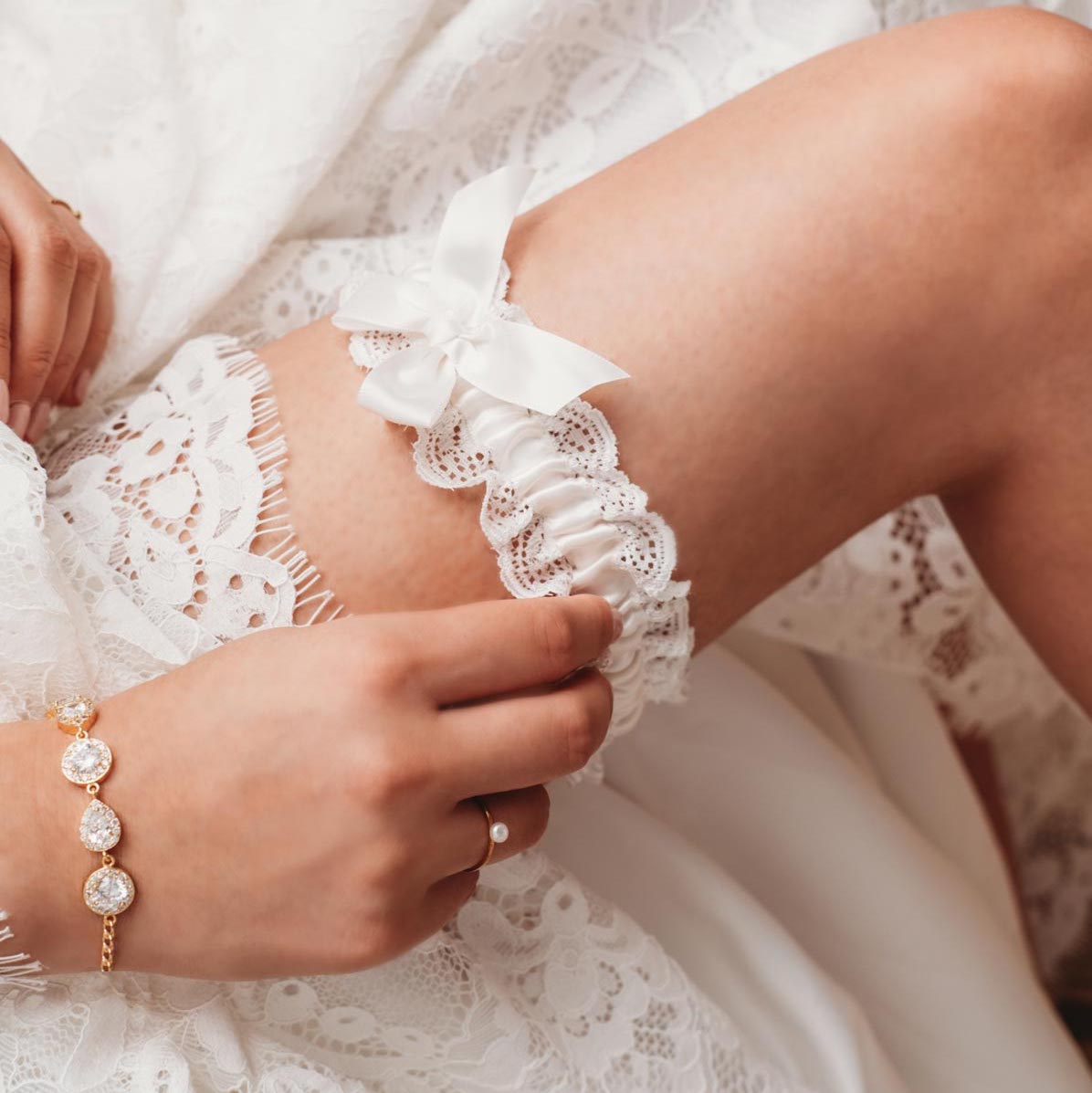 De mooiste kousenband voor een bride to be! De mooiste kousenband voor een bride to be!