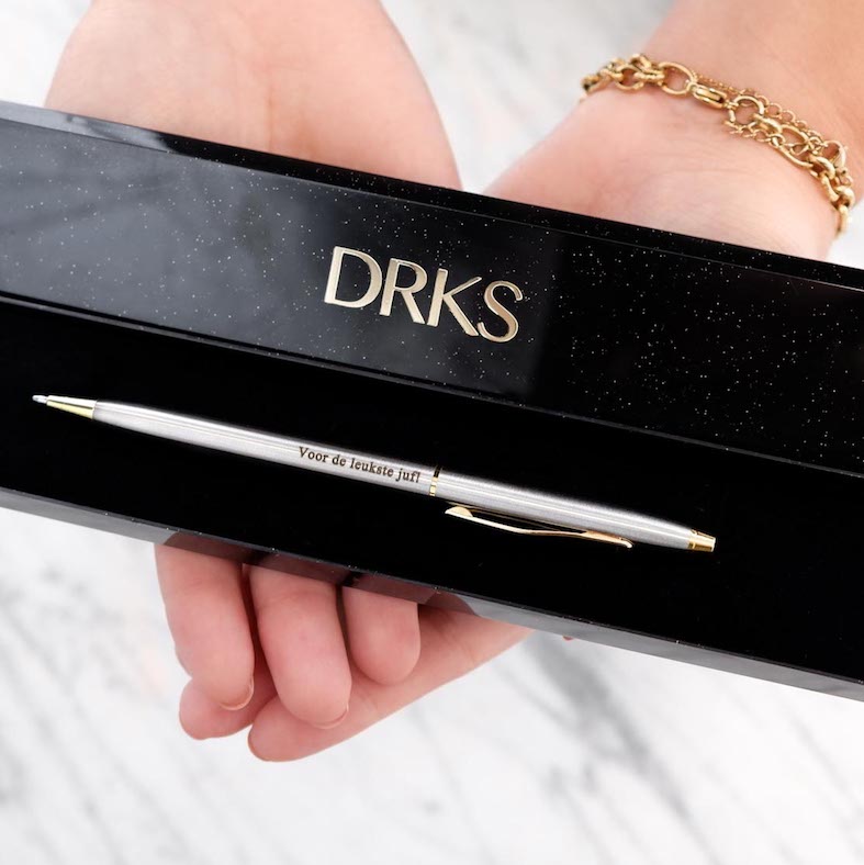 graveerbare pen voor de juf