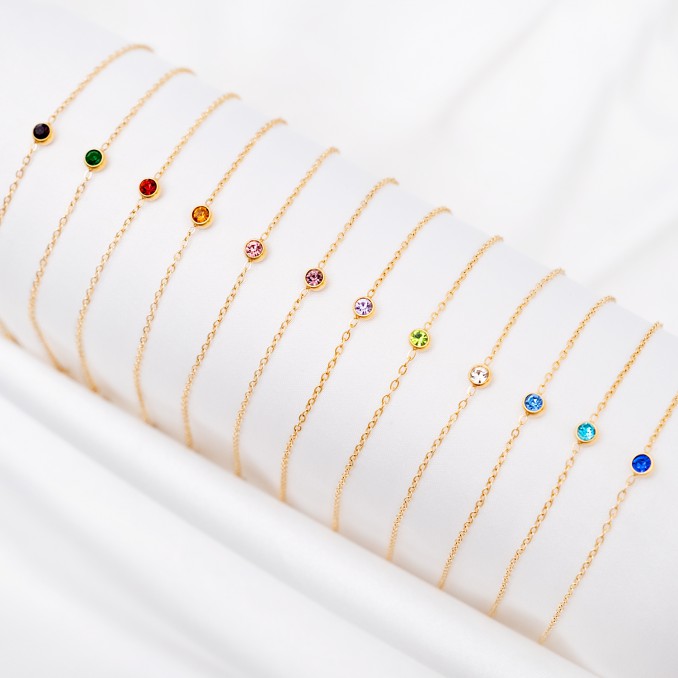 geboortesteen armbanden 