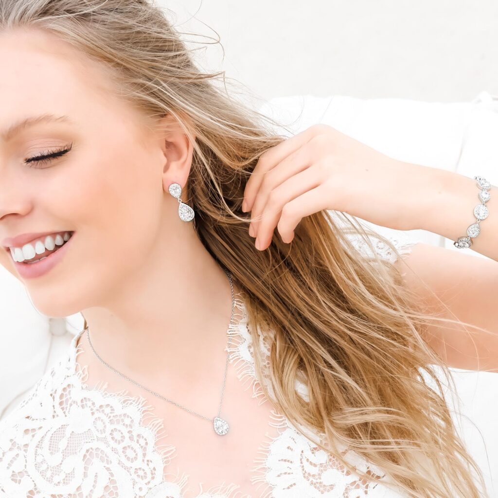 daily luxury oorbellen bruid