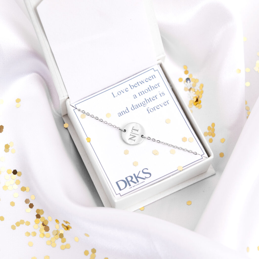 moeder & dochter armband zilver