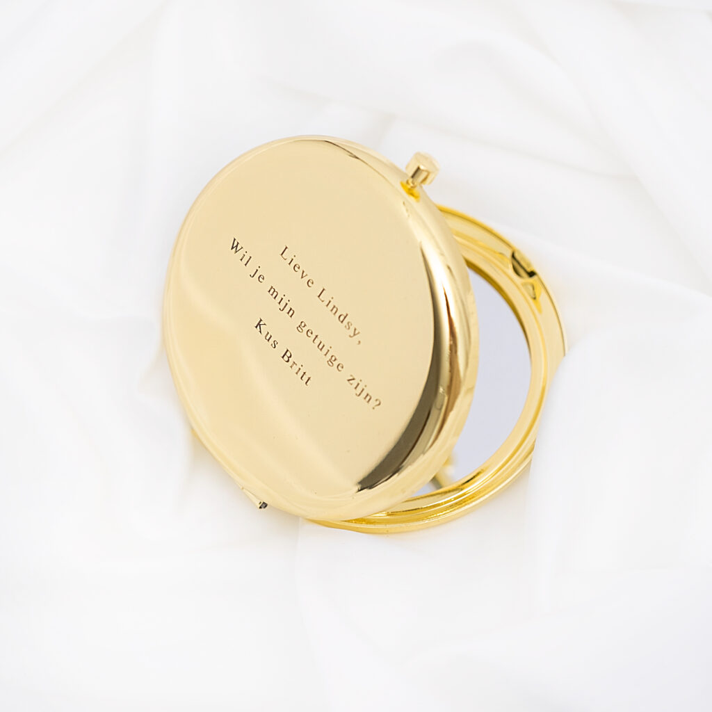 gouden handspiegeltje