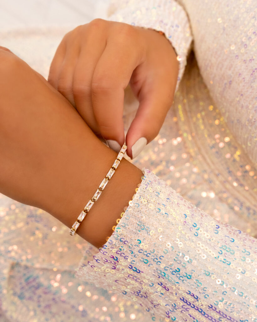 gouden tennis armband luxury