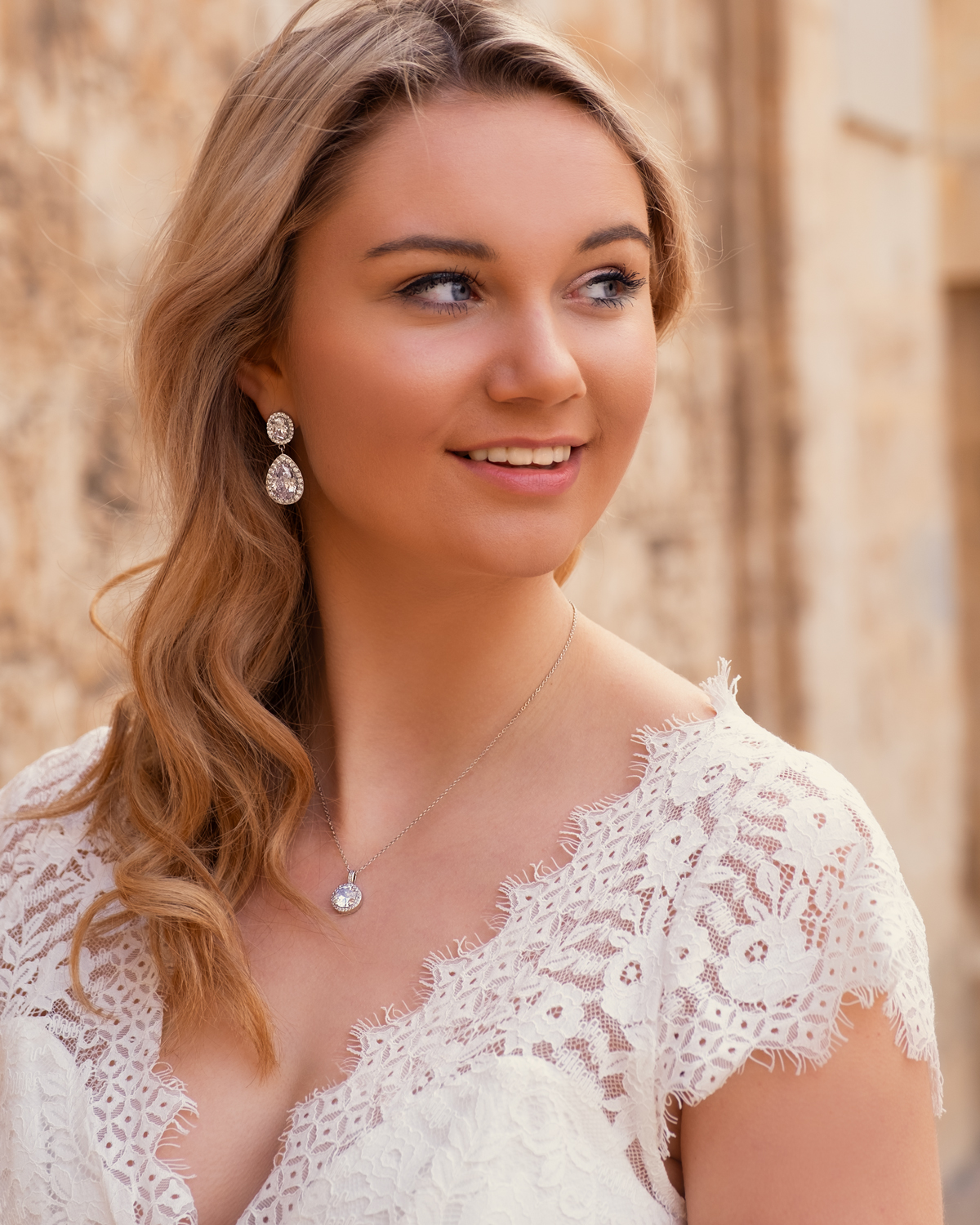 daily luxury bruids ketting