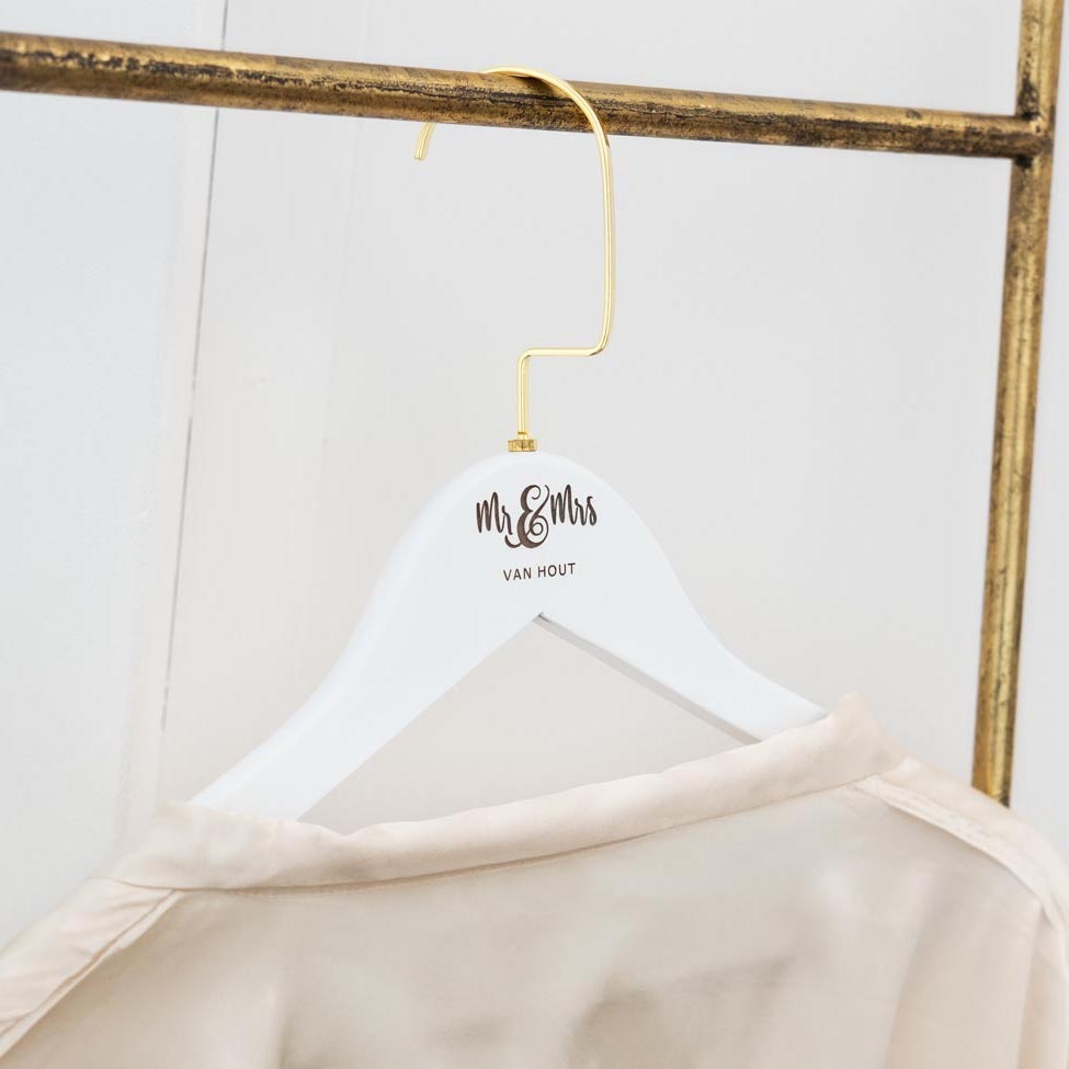 Graveerbare kledinghanger