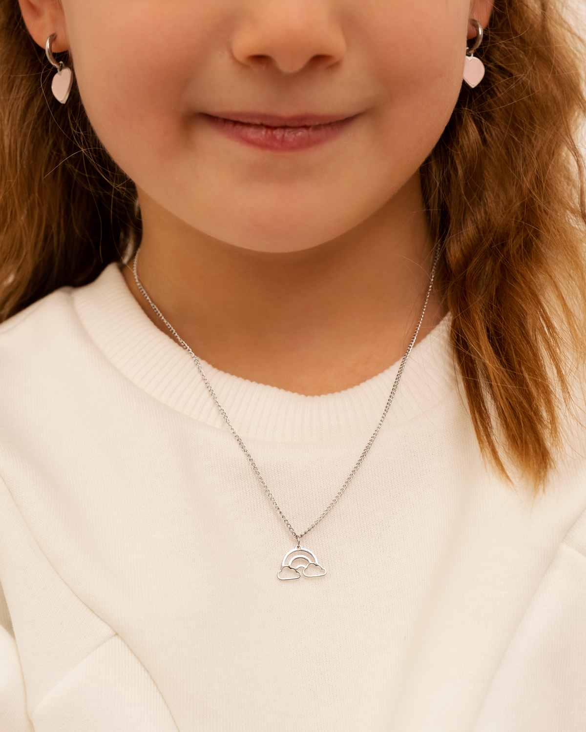 kinder-ketting-rainbow-zilver