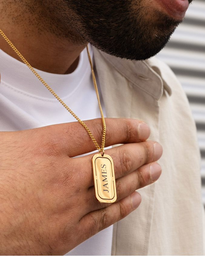 tag ketting mannen
