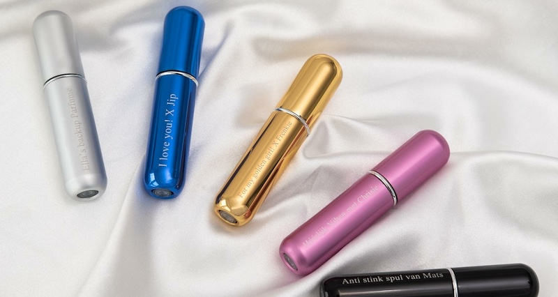 Kan ik mijn parfum op een makkelijke manier meenemen in mijn handtas? Kan ik mijn parfum op een makkelijke manier meenemen in mijn handtas?